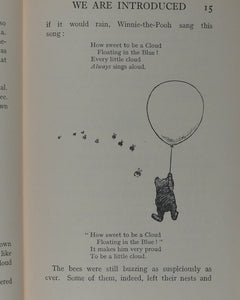 Winnie-the-Pooh. MILNE, A.A. Published by Methuen, 1926.