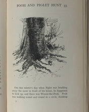 Load image into Gallery viewer, Winnie the Pooh MILNE, A.A. (1882-1956), [SHEPARD, Ernest H., illustrator]. FIRT EDITION. Published by London: Methuen &amp; Co. Ltd., 1926 HARDCOVER. Very good condition.
