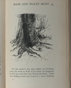 Winnie the Pooh MILNE, A.A. (1882-1956), [SHEPARD, Ernest H., illustrator]. FIRT EDITION. Published by London: Methuen & Co. Ltd., 1926 HARDCOVER. Very good condition.