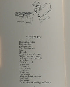 Now We Are Six. MILNE, A.A. Ernest H. Shepard. Methuen & Co. Ltd. 1927 >>FIRST EDITION<<