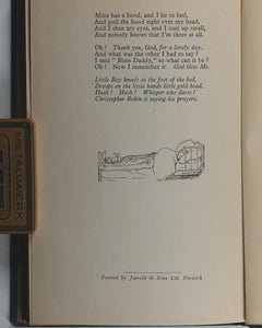 When We Were Very Young. A.A.Milne. Ernest H. Shepard. Methuen & Co. Ltd. 1924