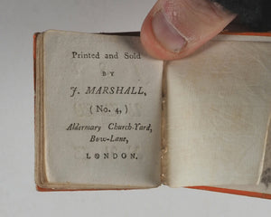 Marshall, John. Infant's Library Book 1 (a). (Alphabet). Marshall, John. No. 4 Aldermary Churchyard in Watling Street. London. Circa 1800