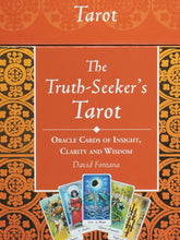 Load image into Gallery viewer, Truth-Seeker&#39;s Tarot. Oracle Cards of Insight, Clarity and Wisdom. David Fontanna. Artwork by Sylvie Daigneault.  Duncan Baird Publishers. 2008.ISBN 9781844836772.

