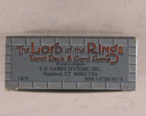 Lord of the Rings Tarot Deck & Card Game. Tarot by Terry Donaldson, artwork by Peter Pracownik, and rules by Mike Fitzgerald. U.S. Games Systems. U.S.A. 1997. ISBN 9780722535233