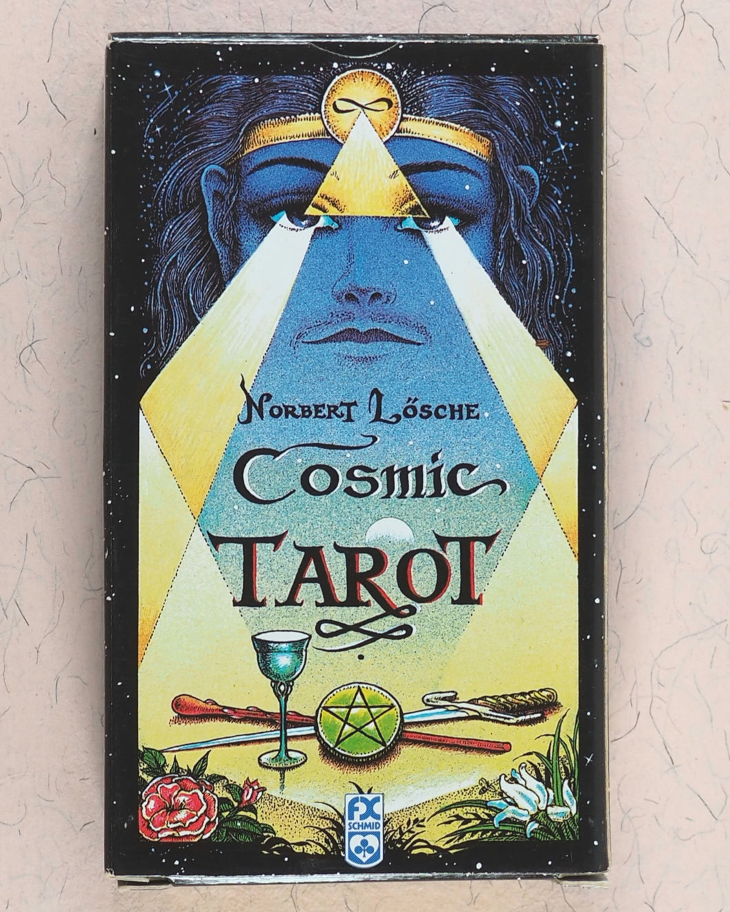 Cosmic Tarot. Norbert Lösche. F.X. Smid. Münchener Spielkartenfabriken GMBH & Co. KG. 1988.
