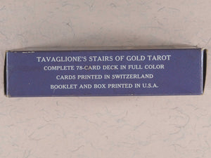 Stairs of Gold Tarot. Tavaglione. Giorgio M.S. Tavaglione. U.S. Games Systems Inc. U.S.A. 1979. ISBN 0913866903