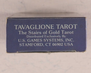 Stairs of Gold Tarot. Tavaglione. Giorgio M.S. Tavaglione. U.S. Games Systems Inc. U.S.A. 1979. ISBN 0913866903