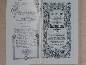 Stairs of Gold Tarot. Tavaglione. Giorgio M.S. Tavaglione. U.S. Games Systems Inc. U.S.A. 1979. ISBN 0913866903