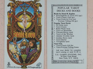 Stairs of Gold Tarot. Tavaglione. Giorgio M.S. Tavaglione. U.S. Games Systems Inc. U.S.A. 1979. ISBN 0913866903