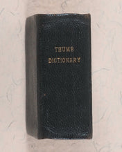 Load image into Gallery viewer, Bryce&#39;s Thumb English Dictionary. Bryce, David &amp; Son. Glasgow. [1892].
