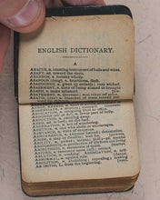 Load image into Gallery viewer, Bryce&#39;s Thumb English Dictionary. Bryce, David &amp; Son. Glasgow. [1892].
