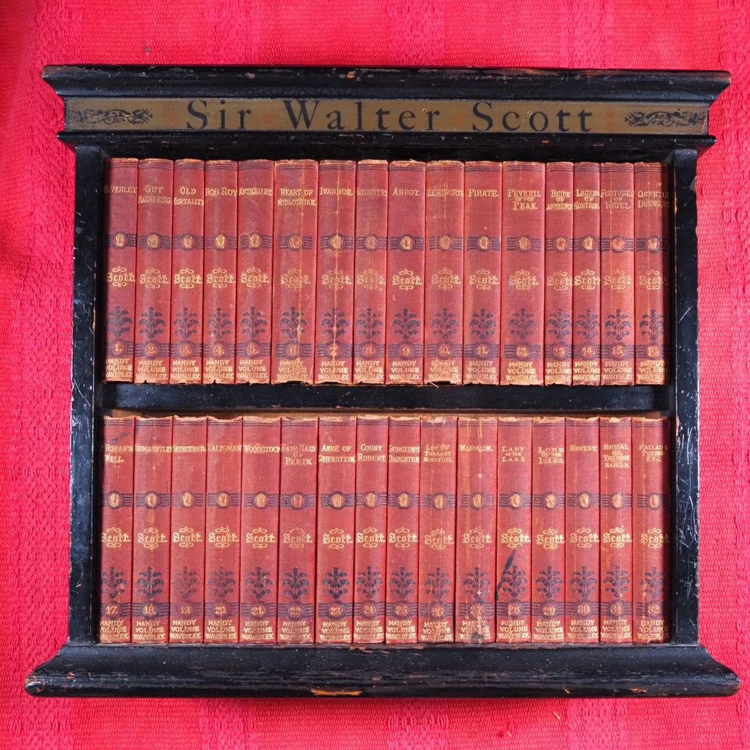 THE HANDY VOLUME SCOTT. Novels Poems.Scott, Sir Walter. Published by London Bradbury Agnew & Co. 1877 HARDCOVER