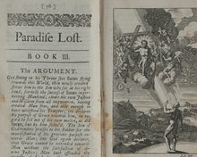 Load image into Gallery viewer, Paradise Lost. A Poem in Twelve Books. John Milton. Tenth Edition, Adorn&#39;d with Sculptures. Printed for Jacob Tonson. 1719.
