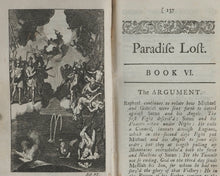 Load image into Gallery viewer, Paradise Lost. A Poem in Twelve Books. John Milton. Tenth Edition, Adorn&#39;d with Sculptures. Printed for Jacob Tonson. 1719.
