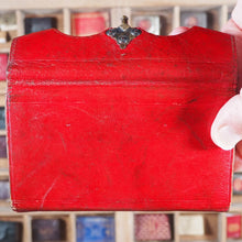 Load image into Gallery viewer, Georgian Almanack 1790-PROVENANCE NATHANIEL JARMAN- IN CONTEMPORARY RED LEATHER CASED POCKETBOOK.
