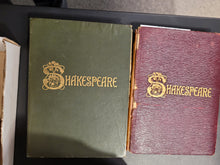 Load image into Gallery viewer, Complete Works of Shakespeare  &quot;The Pocket Portrait Shakespeare 4 vols contained in a Green faux book-box, divided into     four compartments.
