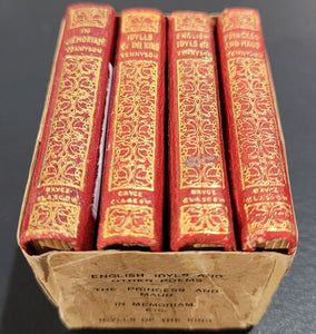 Alfred Tennyson-4 vol edition, circa1899/1905