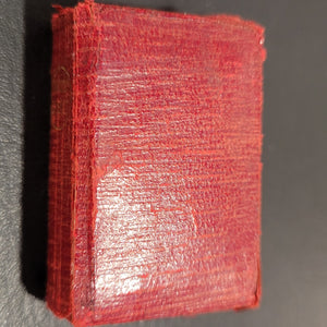 Holy Bible c1896 First Edition. 3rd copy  Holy Bible Containing Old and New Testaments Translated out of the Original Tongues... by His     Majesty's Special Command.     Bound in red roan with yap edges. Gilt title to spine in        circle. 876pp.
