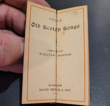 Load image into Gallery viewer, Fingerpost Series.     Some Old Scotch Songs c1900
