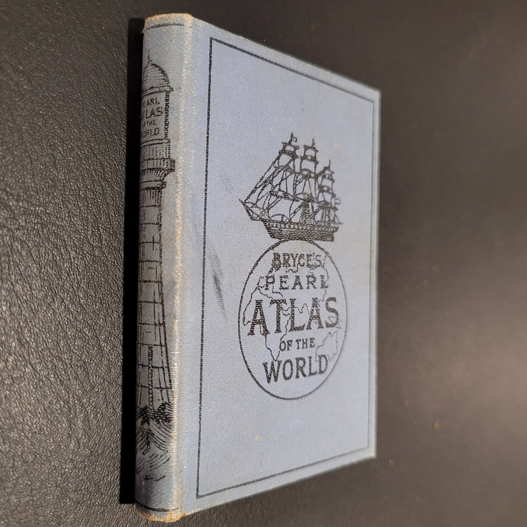 Pearl Atlas of the World. Published by David Bryce & Co.