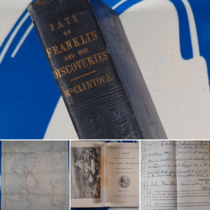 The Voyage of the 'Fox' in Arctic Seas. A Narrative of the Discovery of the Fate of Sir John Franklin and His Companions. McClintock, Captain. Published by John Murray, London, 1859. Condition: G+ Hardcover