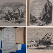 Load image into Gallery viewer, The Voyage of the &#39;Fox&#39; in Arctic Seas. A Narrative of the Discovery of the Fate of Sir John Franklin and His Companions. McClintock, Captain. Published by John Murray, London, 1859. Condition: G+ Hardcover
