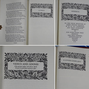 The Poems and Sonnets. SHAKESPEARE William. Gwyn Jones (Editor). Publication Date: 1960 Condition: Very Good