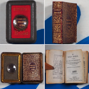 Holy Bible Containing The Old And New Testaments: Translated Out Of The Original Tongues, 1901. >>MINIATURE BOOK<<