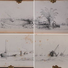 Load image into Gallery viewer, Sketcher&#39;s Tour Round the World. With illustrations from original drawings. ELWES, Robert.&gt;&gt;EXTRA ILLUSTRATED WITH FOUR ORIGINAL SIGNED SKETCHES BY THE AUTHOR&lt;&lt; Publication Date: 1854 Condition: Very Good
