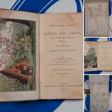 Load image into Gallery viewer, Two Years Cruise off Tierra del Fuego, the Falkland Islands, Patagonia, and in the River Plate: a Narrative of Life in the Southern Seas. SNOW, William Parker. Publication Date: 1857 Condition: Fair
