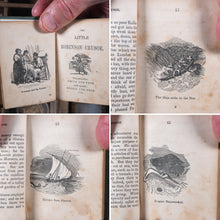 Load image into Gallery viewer, Little Robinson Crusoe. Defoe, Daniel. &gt;&gt;MINIATURE CLASSIC FROM 1844&lt;&lt; Publication Date: 1844 CONDITION: VERY GOOD
