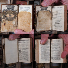 Load image into Gallery viewer, Thomae a Kempis canonici regularis ordinis S.Augustini De Imitatione Christi Libri Quatuor recensiti ad finem autographi anni 1441. THOMAS A KEMPIS Publication Date: 1740 CONDITION: VERY GOOD [MINIATURE BOOK-Imitation of Christ]
