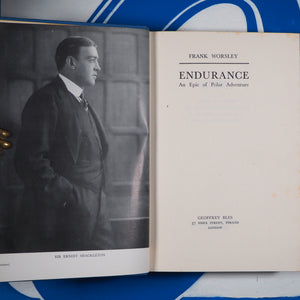 Endurance An Epic of Polar Adventure. Worsley, Frank. Published by Bles, 1939. Condition: Good. Hardcover