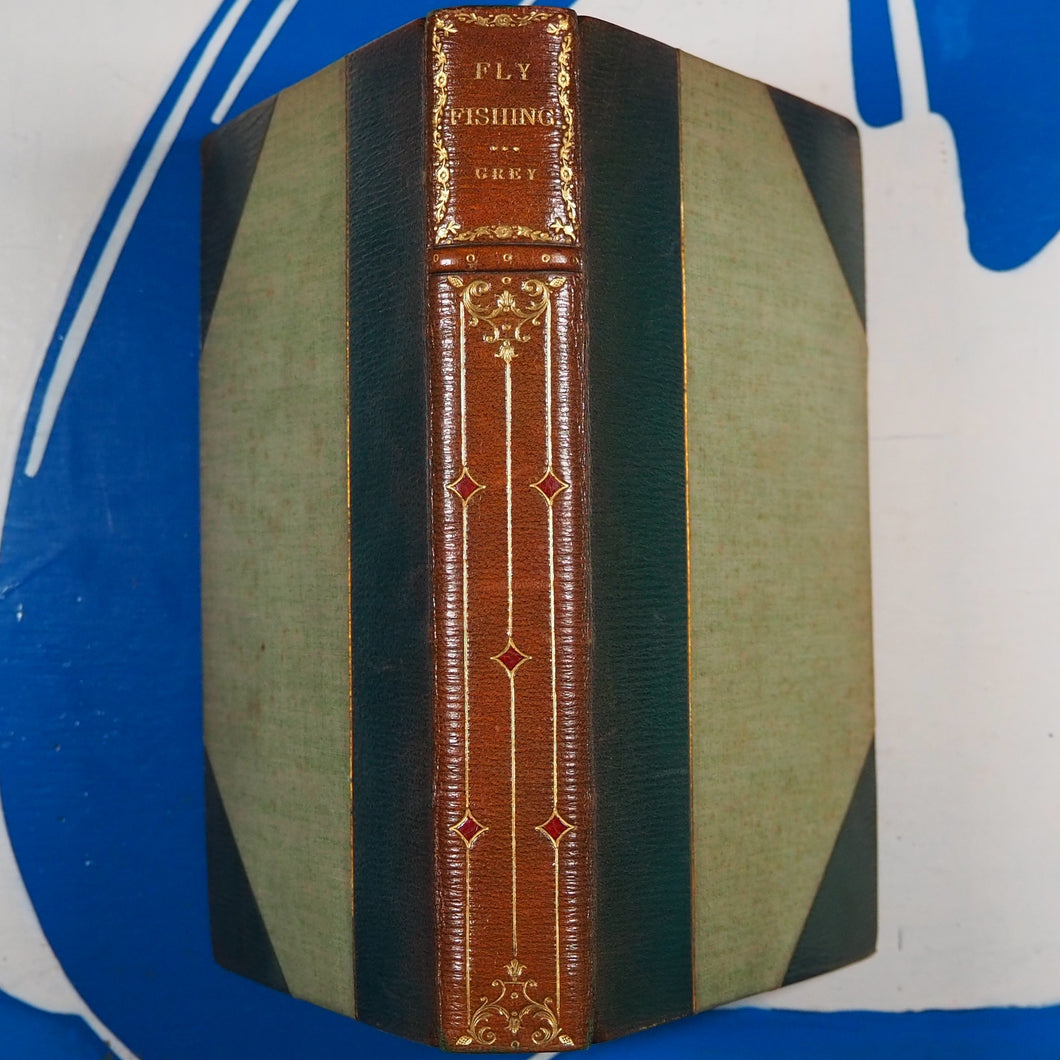 FLY FISHING >>>SIGNED RIVIERE FIN DE SIECLE BINDING<<< GREY, SIR EDWARD. Publication Date: 1901 Condition: Very Good