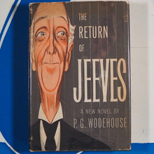 Load image into Gallery viewer, The Return Of Jeeves By Wodehouse, P.G USED NEAR FINE HARDCOVER FIRST Condition Near Fine
