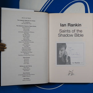 Saints of The Shadow Bible * A SIGNED copy * RANKIN Ian:  Published by London. Orion. 2013. (2013)  ISBN 10: 1409144747ISBN 13: 9781409144748