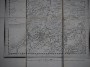 Ordnance Survey Map Sheet 35 - Gloucestershire & Herefordshire, centred on the Bristol Channel- One Inch to the Mile. BENJAMIN BAKER & ASSISTANTS Publication Date: 1878 Condition: Very Good