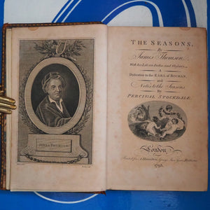 The seasons : by James Thomson ; with his life... and notes to The seasons, by Percival Stockdale. James Thomson>>EDWARDS OF HALIFAX ETRUSCAN STYLE BINDING<< Publication Date: 1793 Condition: Very Good