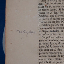 Load image into Gallery viewer, Eléments d astronomie [with] Tables astronomiques du Soleil, de la Lune, des planètes, des étoiles fixes, et des satellites de Jupiter et de Saturne . CASSINI, Jacques. Publication Date: 1740 Condition: Very Good
