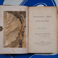 Load image into Gallery viewer, Sketcher&#39;s Tour Round the World. With illustrations from original drawings. ELWES, Robert.&gt;&gt;EXTRA ILLUSTRATED WITH FOUR ORIGINAL SIGNED SKETCHES BY THE AUTHOR&lt;&lt; Publication Date: 1854 Condition: Very Good
