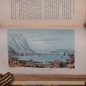 Sketcher's Tour Round the World. With illustrations from original drawings. ELWES, Robert.>>EXTRA ILLUSTRATED WITH FOUR ORIGINAL SIGNED SKETCHES BY THE AUTHOR<< Publication Date: 1854 Condition: Very Good