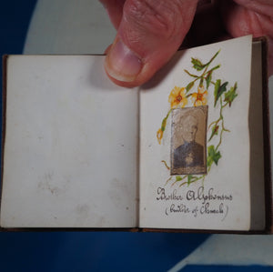 Bijou Album Containing the Photogrphs of the Passionist Fathers connected with the building of the Memorial Church of Leo xiii on Highgate Hill, London N. >>UNRECORDED MINIATURE BOOK OF PHOTOGRAPHS<< Publication Date: 1890