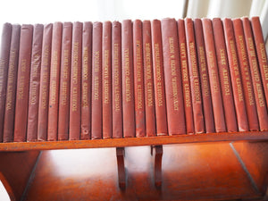 COMPLETE COLLECTION , EDWARD STANFORD'S TOURIST GUIDES. WITH CONTEMPORARY BOOK STAND. Publication Date: 1879