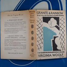 Load image into Gallery viewer, Granite &amp; Rainbow, Essays. VIRGINIA WOOLF. Publication Date: 1958 Condition: Very Good
