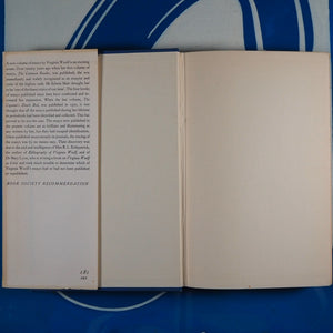 Granite & Rainbow, Essays. VIRGINIA WOOLF. Publication Date: 1958 Condition: Very Good