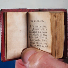 Load image into Gallery viewer, Bible in Miniature or a Concise History of both Testaments. John Harris. London. Circa 1806. &gt;&gt;HUGELY INFLUENTIAL RARE THUMB BIBLE&lt;&lt;
