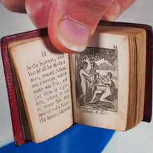 Load image into Gallery viewer, Bible in Miniature or a Concise History of both Testaments. John Harris. London. Circa 1806. &gt;&gt;HUGELY INFLUENTIAL RARE THUMB BIBLE&lt;&lt;
