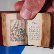 Load image into Gallery viewer, Bible in Miniature or a Concise History of both Testaments. John Harris. London. Circa 1806. &gt;&gt;HUGELY INFLUENTIAL RARE THUMB BIBLE&lt;&lt;
