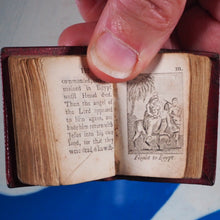 Load image into Gallery viewer, Bible in Miniature or a Concise History of both Testaments. John Harris. London. Circa 1806. &gt;&gt;HUGELY INFLUENTIAL RARE THUMB BIBLE&lt;&lt;
