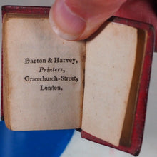 Load image into Gallery viewer, Bible in Miniature or a Concise History of both Testaments. John Harris. London. Circa 1806. &gt;&gt;HUGELY INFLUENTIAL RARE THUMB BIBLE&lt;&lt;
